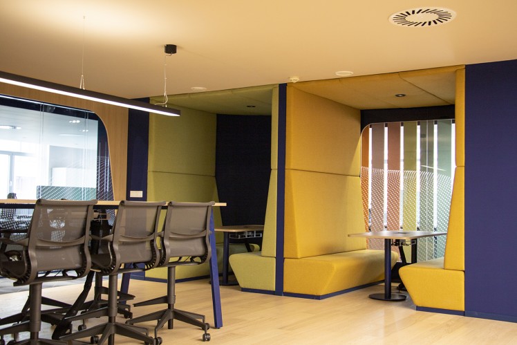 Vnitřní pohled na závod v Plzni