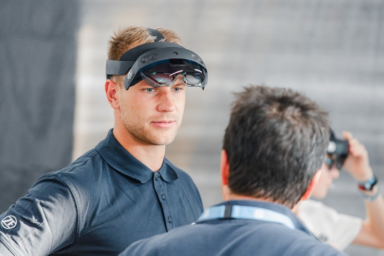 Szene aus der Ausbildungswerkstatt bei ZF