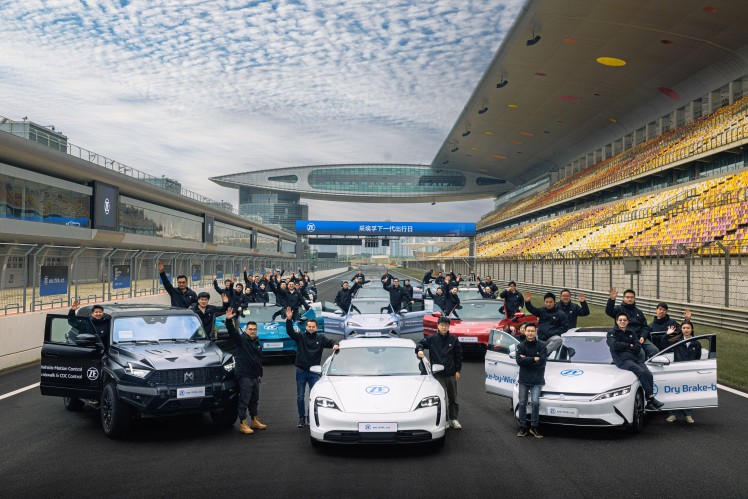 2023년 11월 13일 Next Generation Mobiltiy Day 1을 앞두고 11월 12일 일요일 ZF 직원과 행사 스태프들이 리허설을 하고 있다. (사진=ZF Cnina)