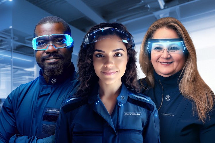 Bild von ZF Mitarbeitern