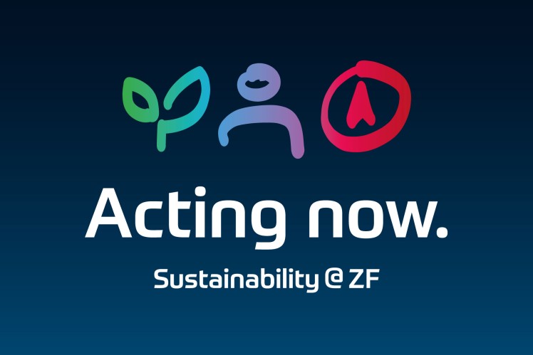 Acting now. Sustainability@ZF