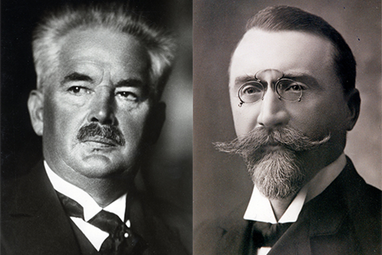 Ernst Sachs und Karl Fichtel