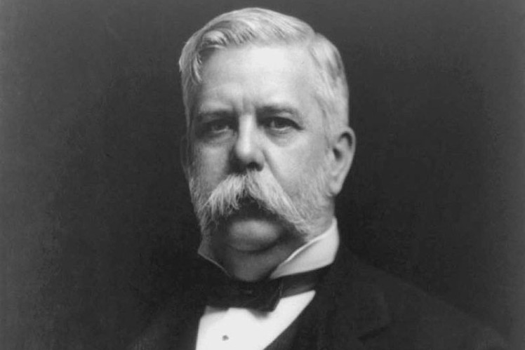 Historisches Portrait von George Westinghouse
