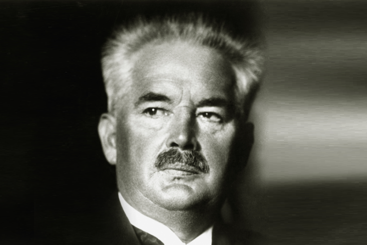 Historical portrait of Ernst Sachs.