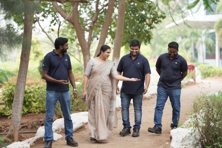 Sasikala Sam and team