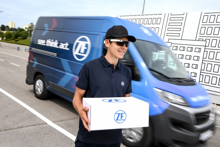 Package delivery driver