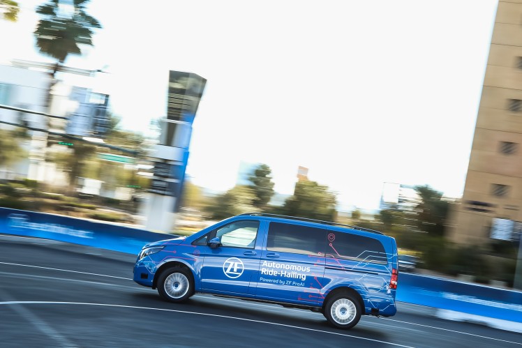 Ride-hailing robo-taxi