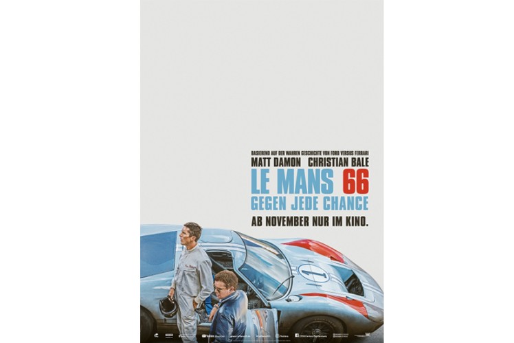 Cinema poster for the film “Le Mans 66 - Against All Odds”