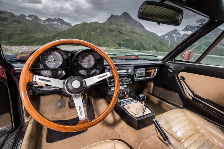 Interior of the Alfa Romeo Montreal