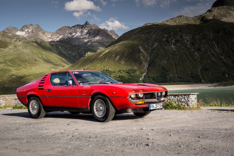 Exterior view of the Alfa Romeo Montreal