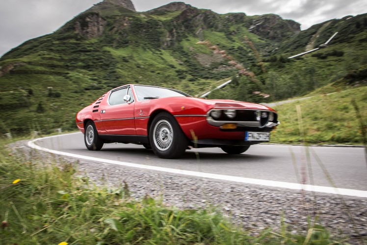 Exterior view of the Alfa Romeo Montreal