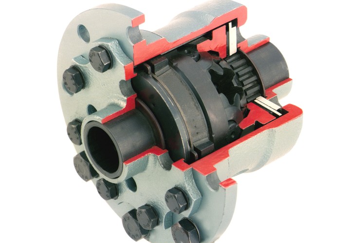 ZF multidisk self-locking differential DL 175