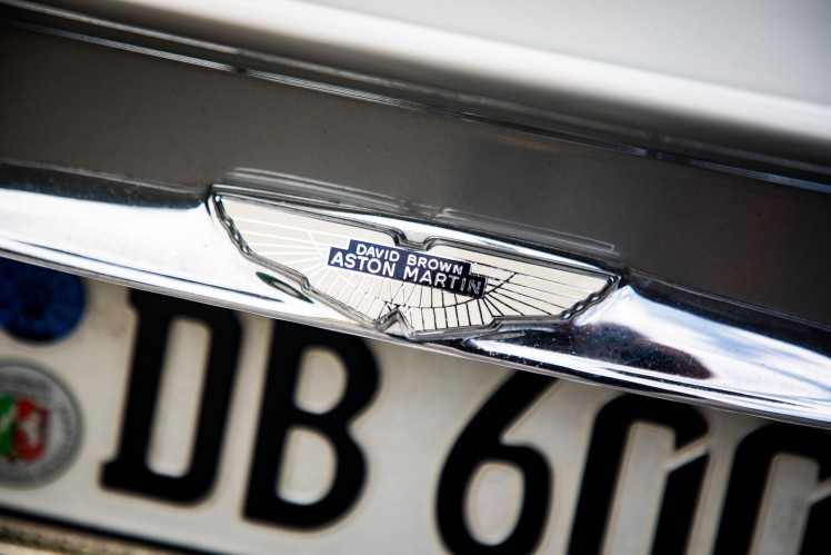 DB stands for David Brown, who took over Aston Martin in 1947.