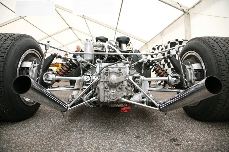 Back sight of a Lotus 25