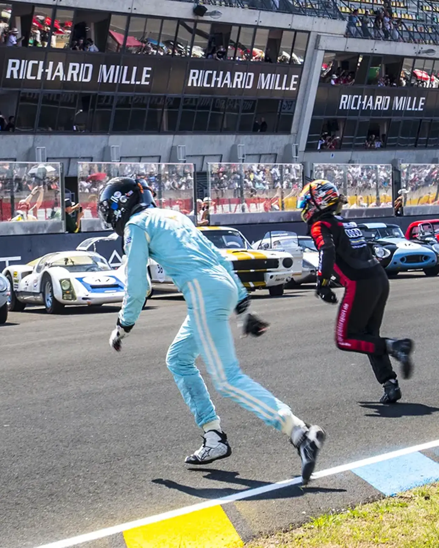 Rennstart bei Le Mans