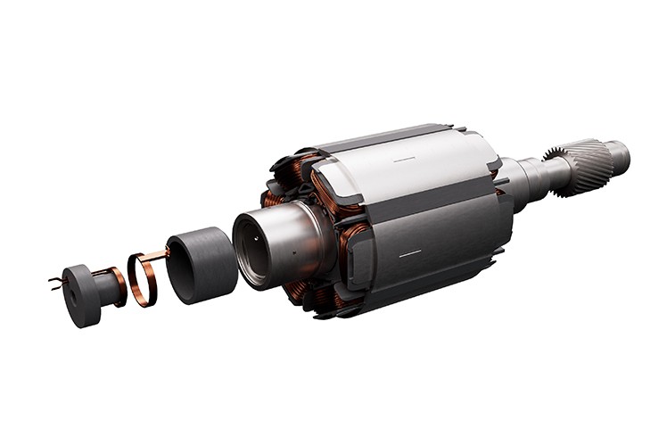 World’s most compact and torque dense e-motor without magnets and rare earths: ZF’s I2SM concept