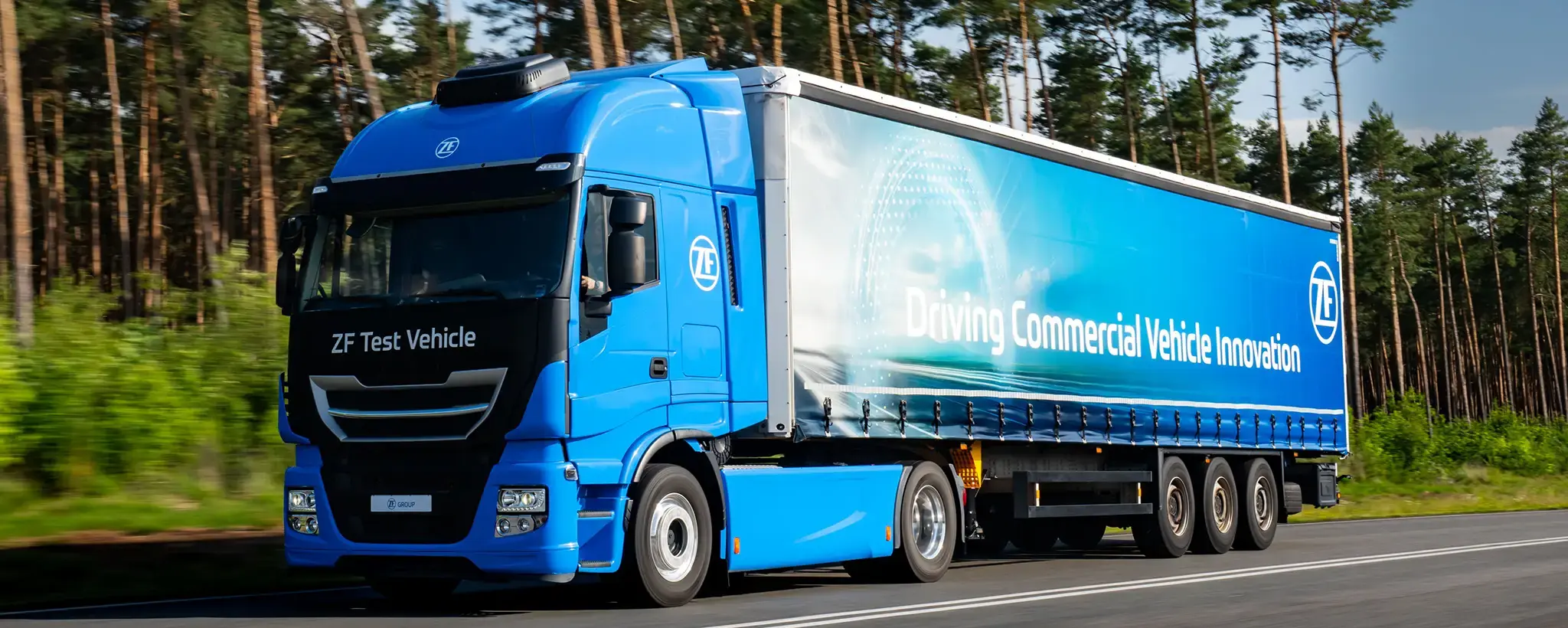 ZF test vehicle TraXon 2 Haybrid