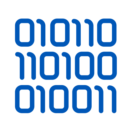 Icon of Binary Code