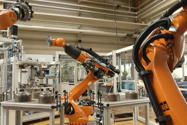 Rotormontage für E-Achsen