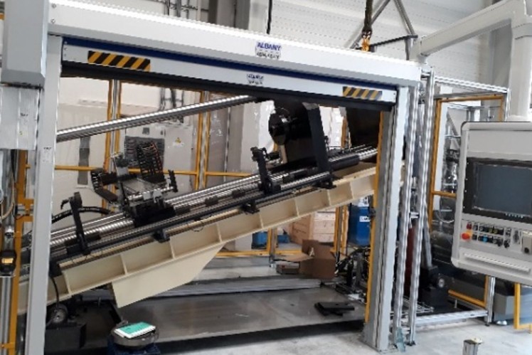 Fahrwerk Nkw/Bahn - Prüfstand schwenkbar für Stoßdämpfer