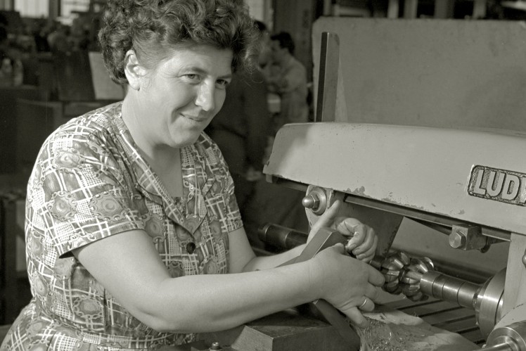 Getriebefertigung für DKW.