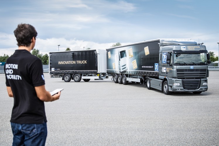 Video zeigt den ZF Innovation Truck
