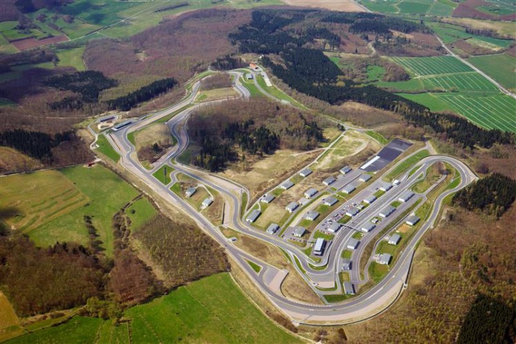 Ariel view of proving ground