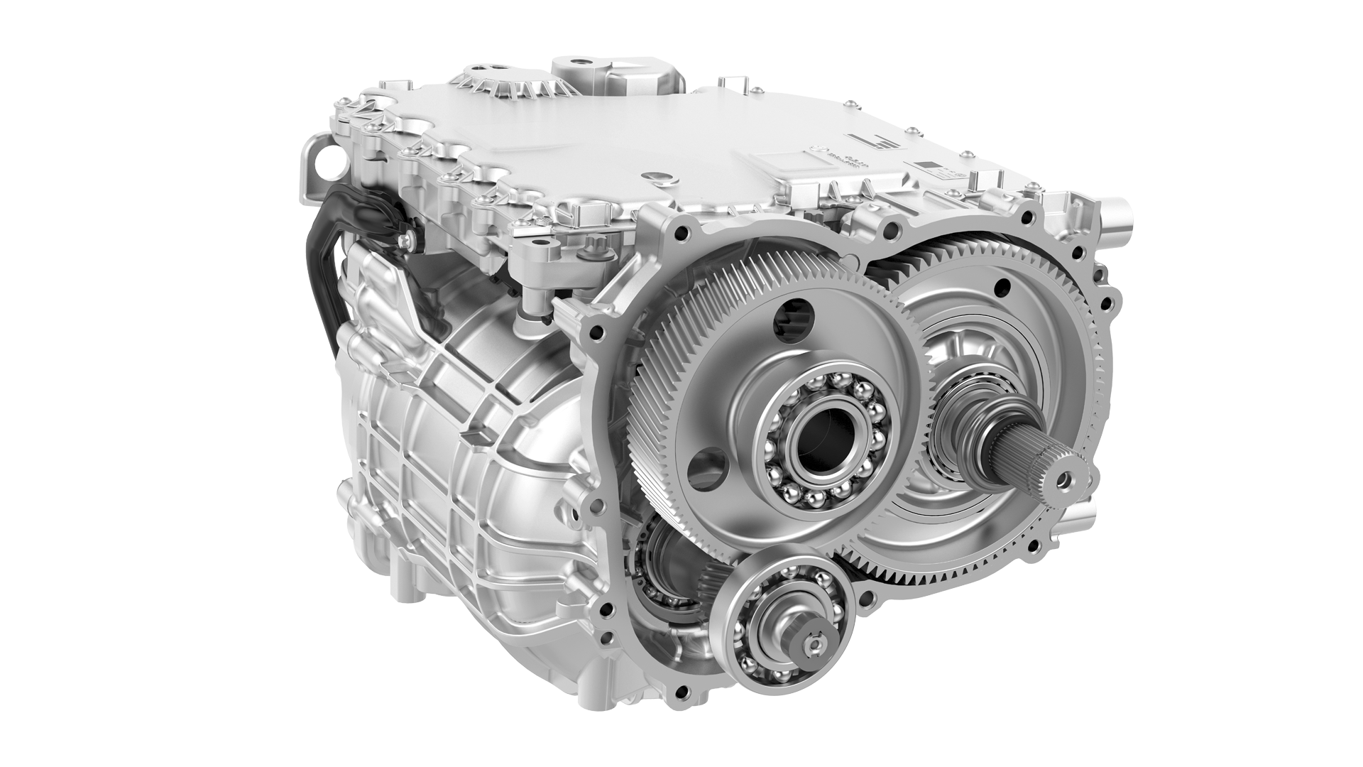 Reduction gear unit in ZF electric drive for passenger cars