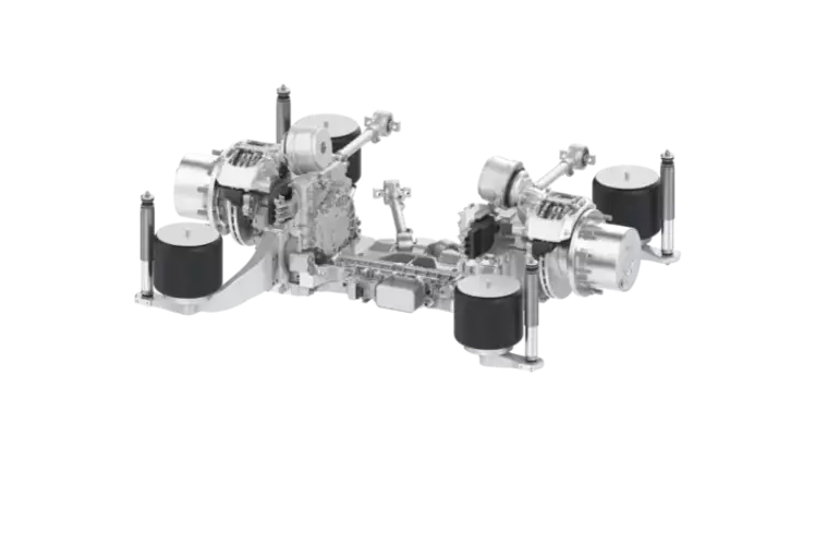 AxTrax 2 LF Next-Generation Low-Floor Electric Portal Axle for City Bus Applications