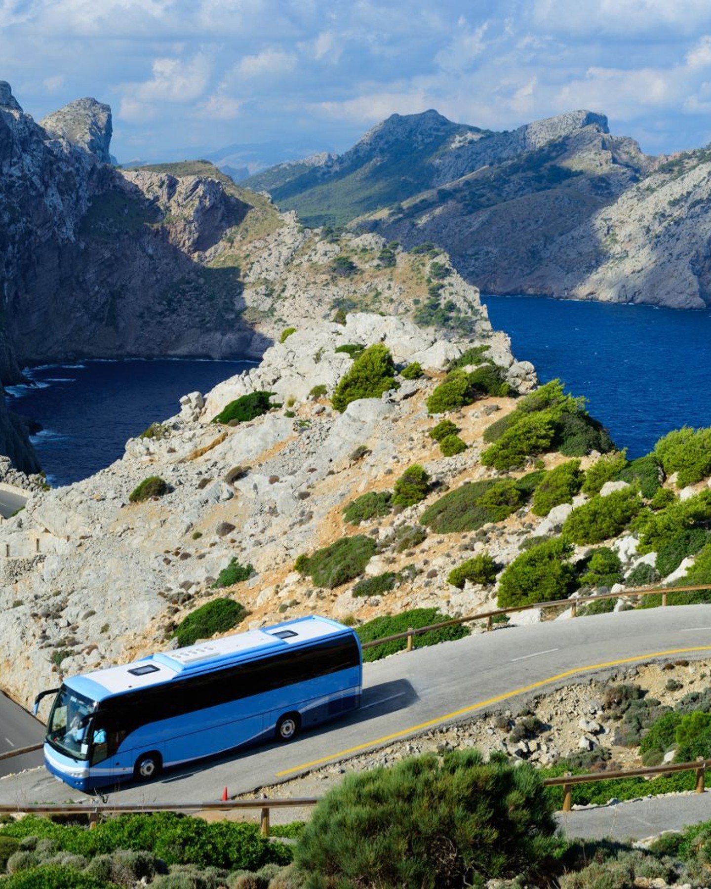 ZF Fleet Solutions - People Transport, Bus on curvy road