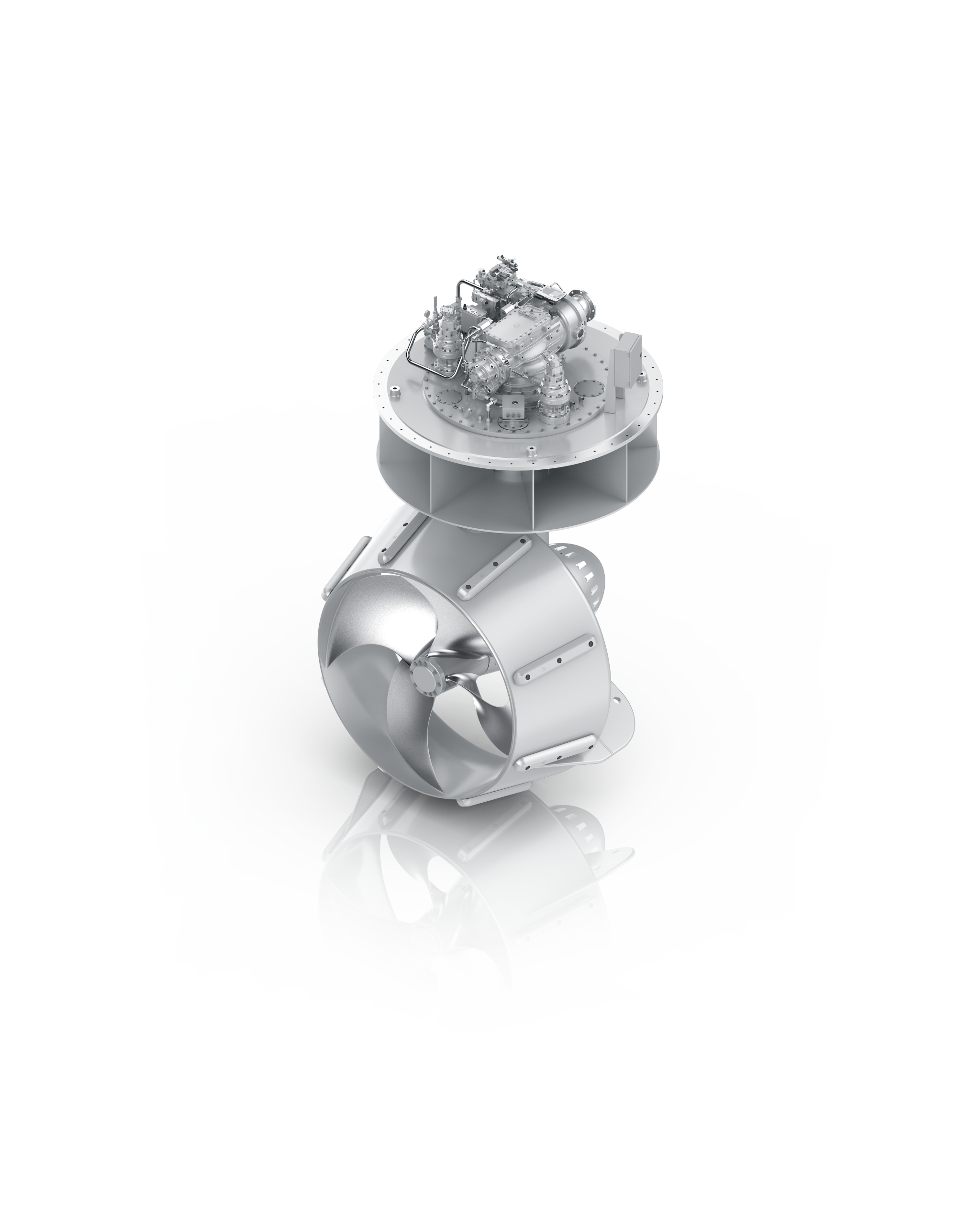 ZF AT 80 Hybrid-Ruderpropeller.