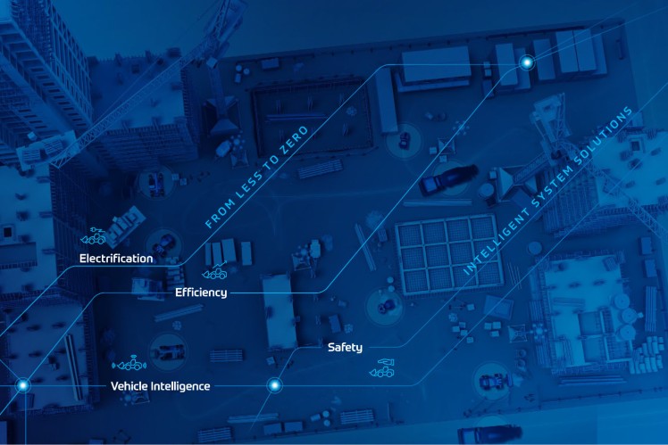 Grafik ZF Technologien für die Baustelle der Zukunft