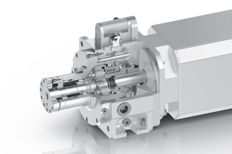 Duoplan gearbox from ZF.
