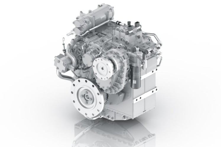 ZF 3300 PTI Hybridgetriebe für Yachten von ZF.