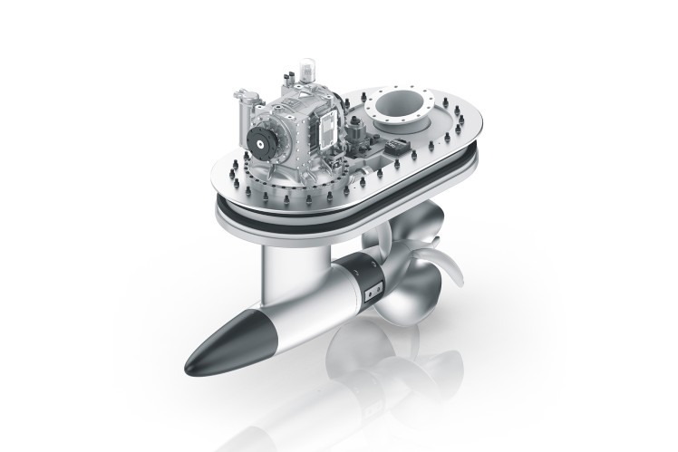 POD-Antriebssystem für Yachten von ZF.