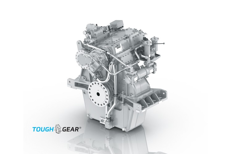 ZF ToughGear-Getriebe für kommerzielle Schiffe.