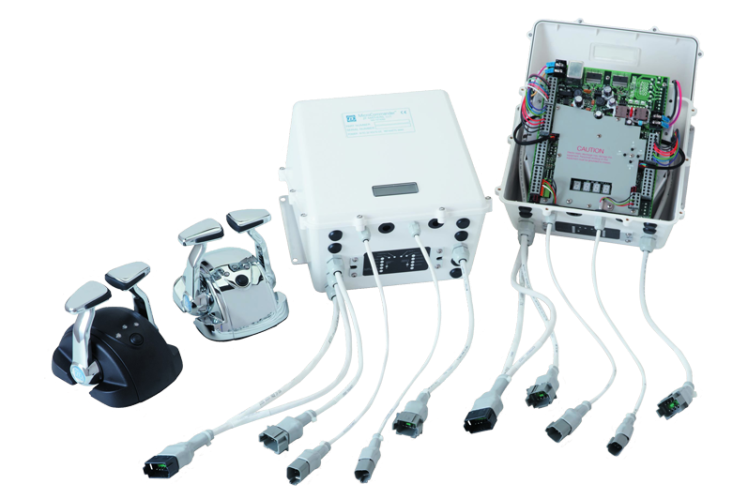 ZF Steuerungssystem für kommerzielle Schiffe.