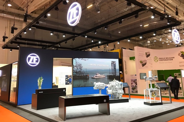 ZF auf Marine Messen