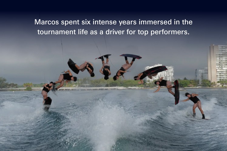 Gator Bait Wakeboard School rider trick