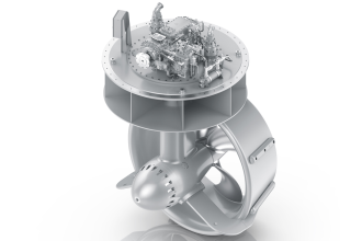 ZF AT 90 Ruderpropeller.