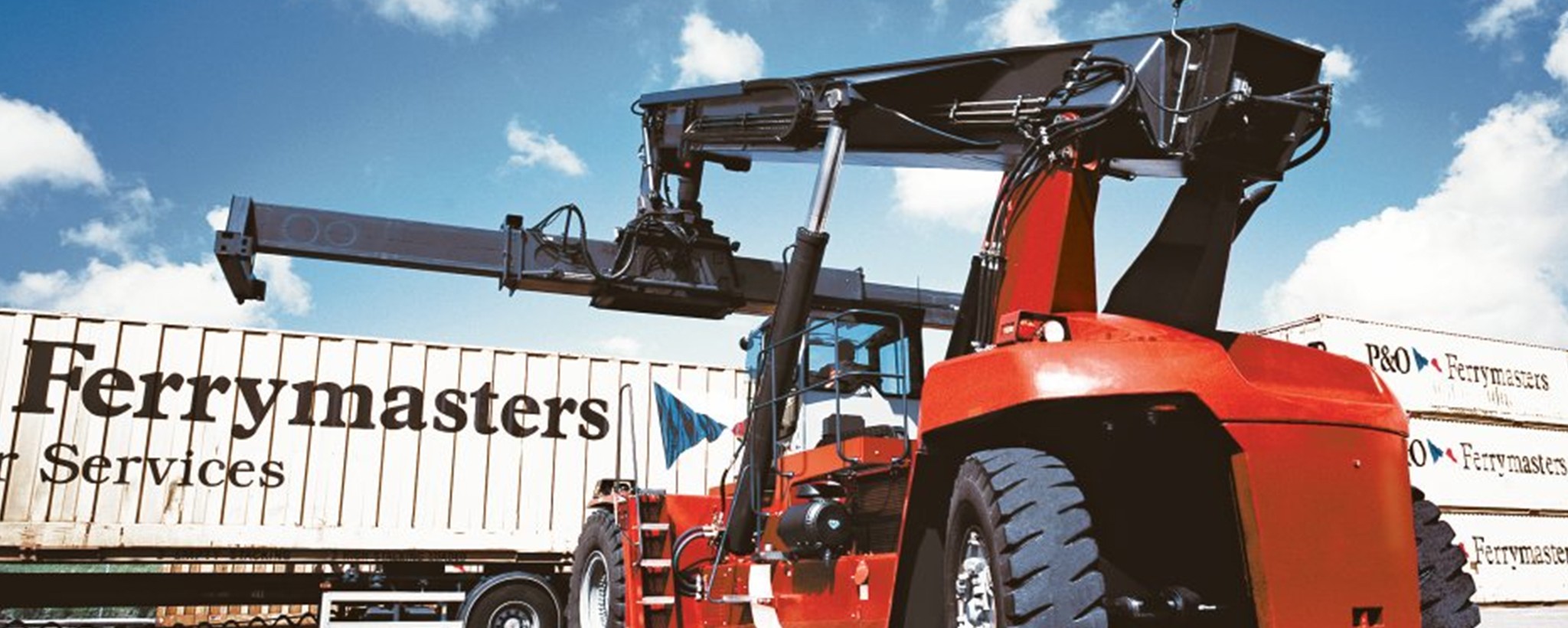 diesel/gas forklift with ZF transmission and axle