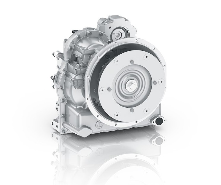 Produktrendering des Lastschaltgetriebes ERGOPOWER von ZF