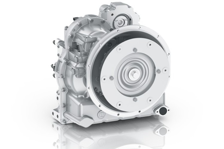 Produktrendering des Lastschaltgetriebes ERGOPOWER von ZF