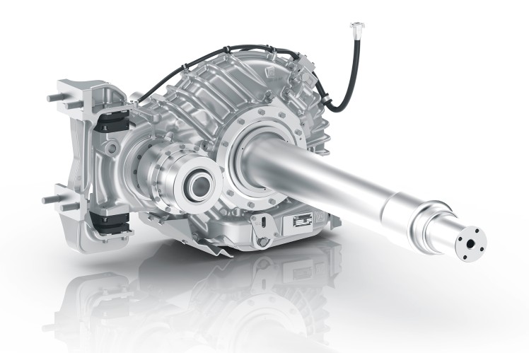 ZF Highspeed-Getriebe für Hochgeschwindigkeitszüge.