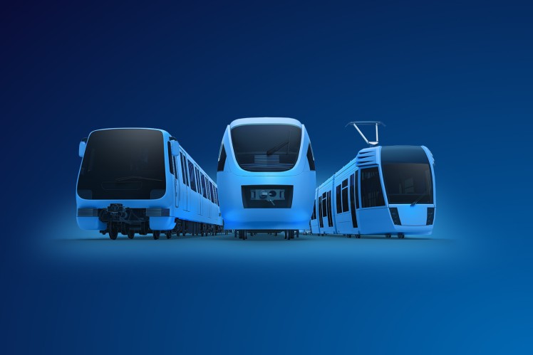 ZF-Technologie für alle Schienenfahrzeug-Marktsegmente.