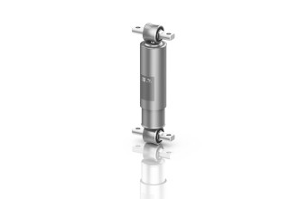 Primary damper from ZF for rail vehicles.