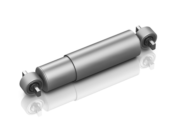 ZF Frequenz-selektive Schlingerdämpfer für Schienenfahrzeuge.