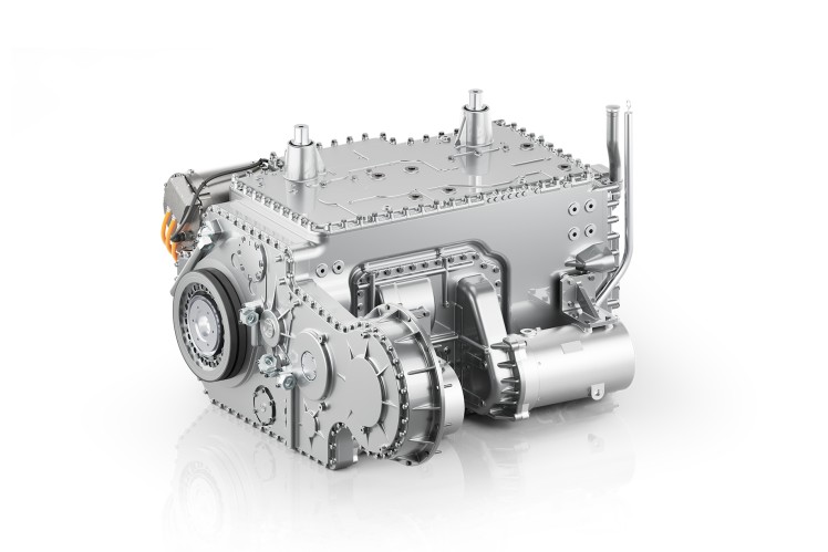 The eLSG 5000 powershift steering transmission from ZF.