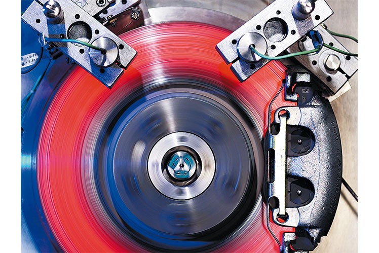 Prüfstand für Bremsen von ZF