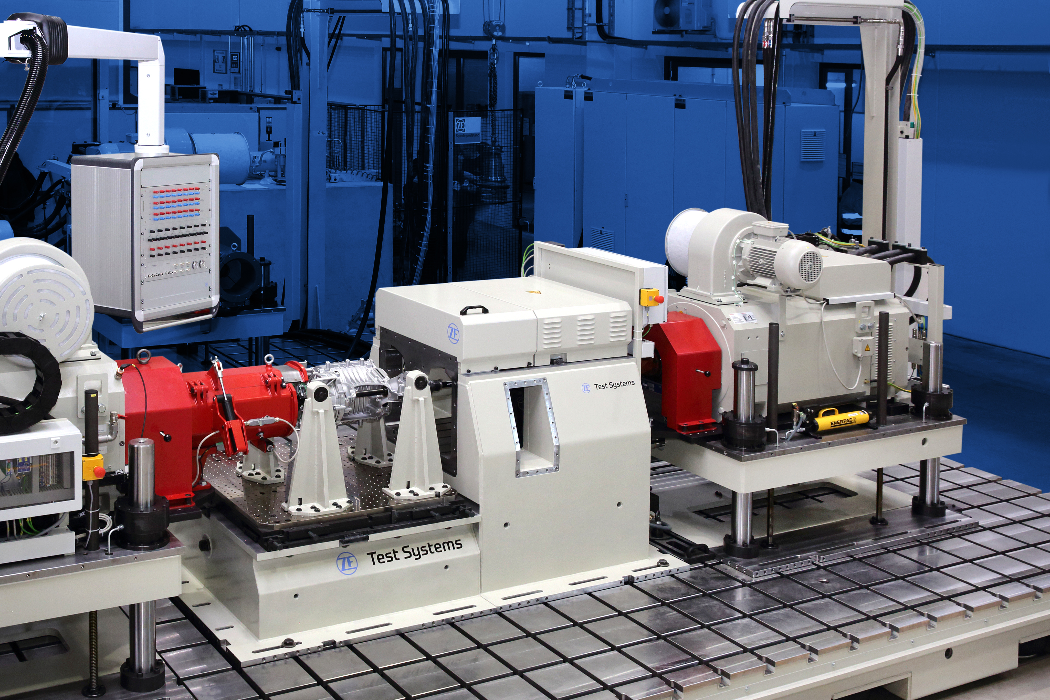 ZF R&D test bench for e-mobility